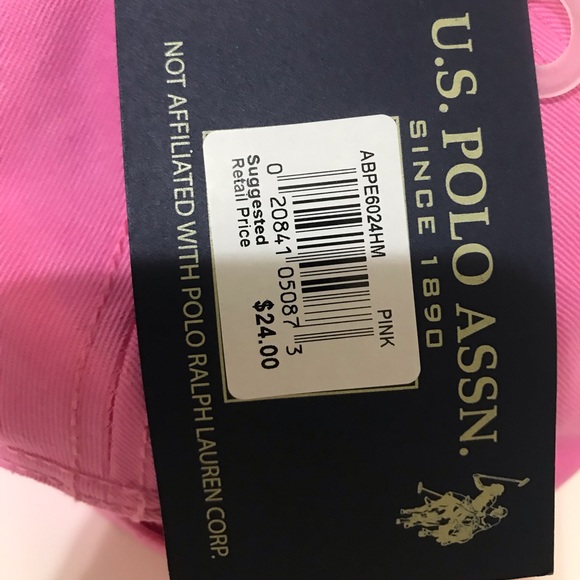 PINK US POLO HAT - Picture 5 of 6
